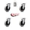 Service Caster 7734L2 FG7734L20000 Rubbermaid Mobile Work Center 7734-88 Replacement Caster Set, 4PK RUB-SCC-05S410-TPRS-4 - alternate 2